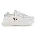 Sneakers met veters en badge KARL LAGERFELD KIDS 
                    GIRL
