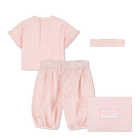 Set t-shirt, pyjama en hoofdband KENZO KIDS 
                    GIRL