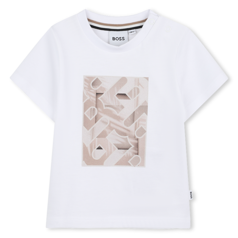 T-shirt met korte mouwen BOSS 
                        BOY