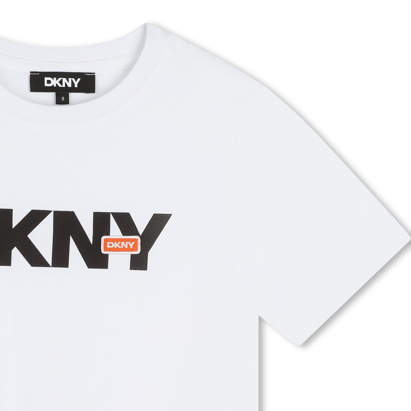 Katoenen T-shirt korte mouwen DKNY 
                        UNISEX