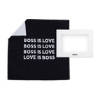 Gebreide deken BOSS 
                    BOY