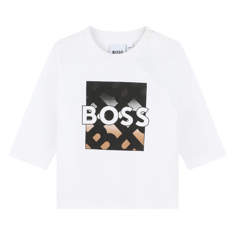T-shirt met lange mouwen BOSS 
                        BOY