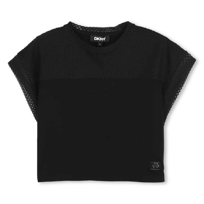 T-SHIRT MET KORTE MOUWEN DKNY 
                        GIRL