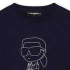 T-shirt met lange mouwen KARL LAGERFELD KIDS 
                    BOY