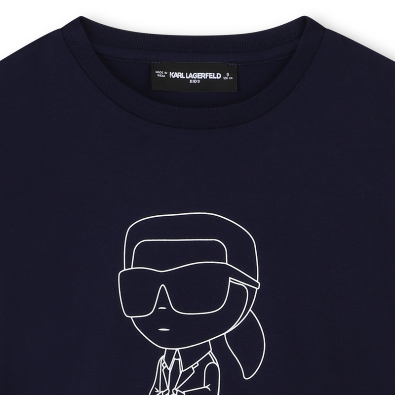 T-shirt met lange mouwen KARL LAGERFELD KIDS 
                        BOY