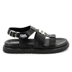 Leren sandalen met gesp KARL LAGERFELD KIDS 
                    GIRL