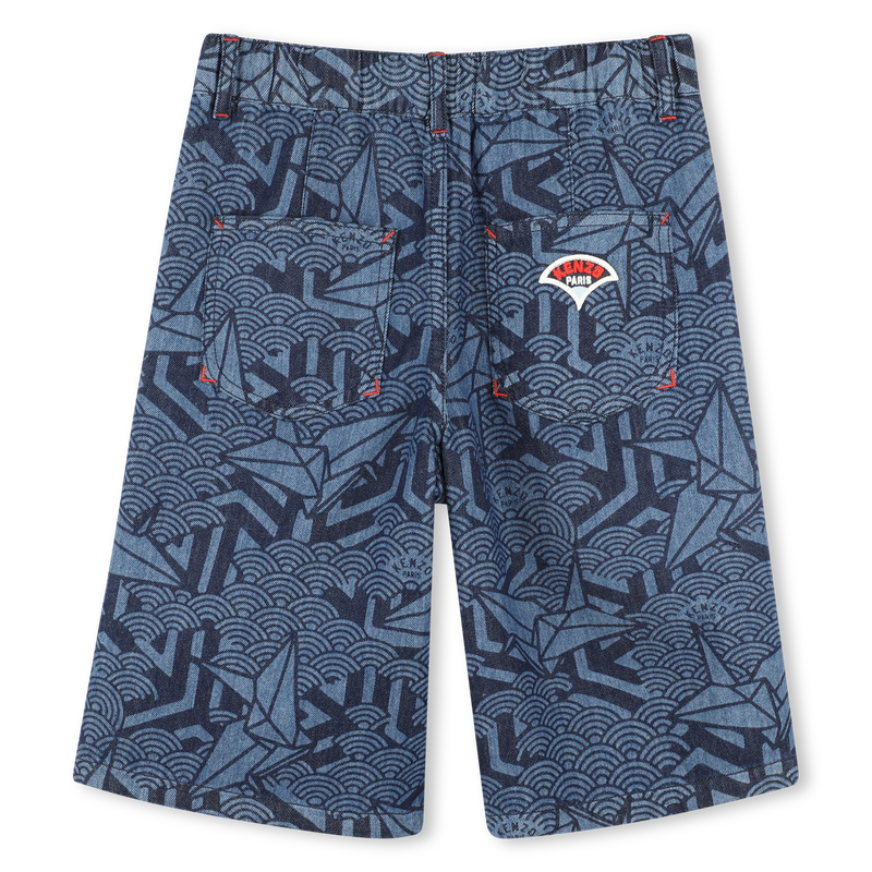 Bermuda van spijkerstof KENZO KIDS 
                        JONGEN
