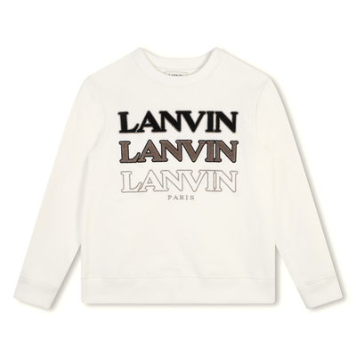 Sweatshirt met ronde hals LANVIN BOY