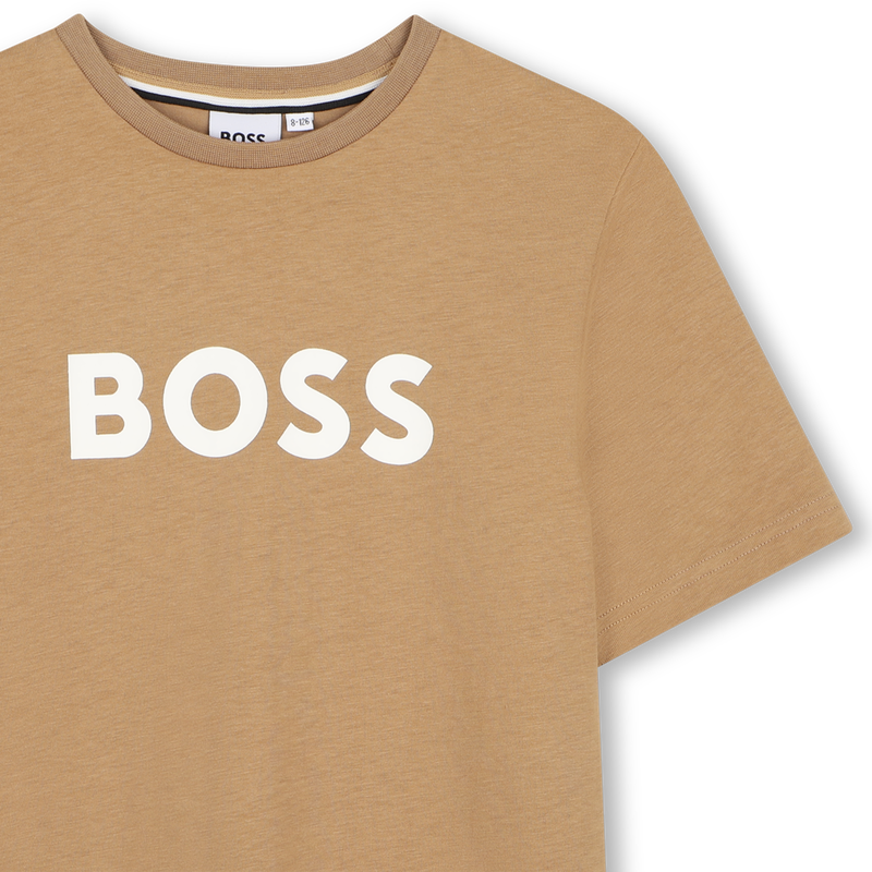 T-shirt met korte mouwen BOSS 
                        BOY