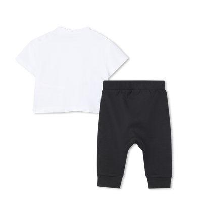 T-SHIRT EN BROEK SET KARL LAGERFELD KIDS BOY