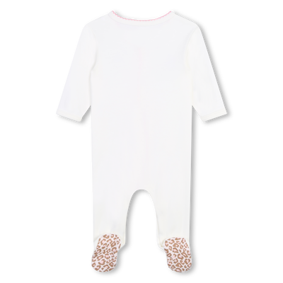 Katoenen pyjama met drukknopen KENZO KIDS GIRL