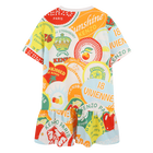 Veelkleurige jurk met print KENZO KIDS 
                    GIRL
