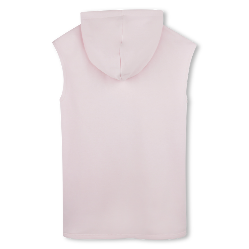 Mouwloze jurk met capuchon MARC JACOBS 
                        GIRL