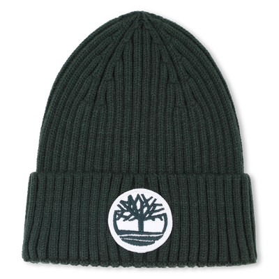Gebreide badge muts met logo TIMBERLAND BOY