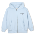 Hoodie met rits, LICHT BLAUW, hi-res