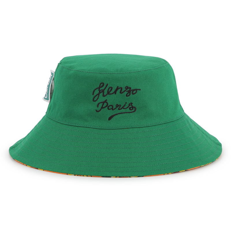 Omkeerbare hoed van katoen KENZO KIDS 
                        UNISEX