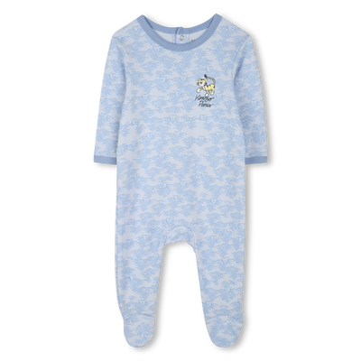 Katoenen pyjama met drukknopen KENZO KIDS BOY