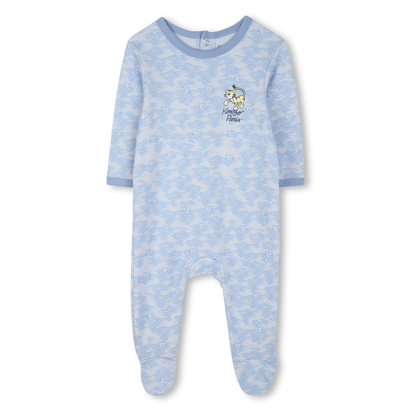Katoenen pyjama met drukknopen KENZO KIDS 
                        BOY