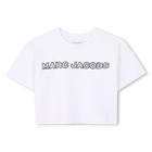 Kort T-shirt met strass MARC JACOBS 
                    GIRL
