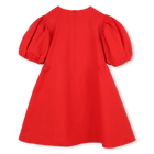 Jurk met ballonmouwen KENZO KIDS 
                    GIRL