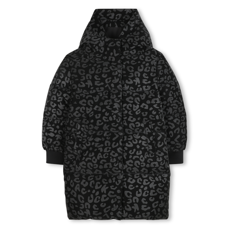 Lange donsjas met capuchon KARL LAGERFELD KIDS 
                        GIRL