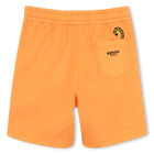 Katoenen bermuda met badge KENZO KIDS 
                    BOY