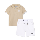 Polo + bermuda set BOSS 
                    BOY