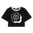T-shirt met korte mouwen, ZWART, hi-res