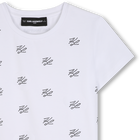 T-shirt met korte mouwen KARL LAGERFELD KIDS 
                    GIRL