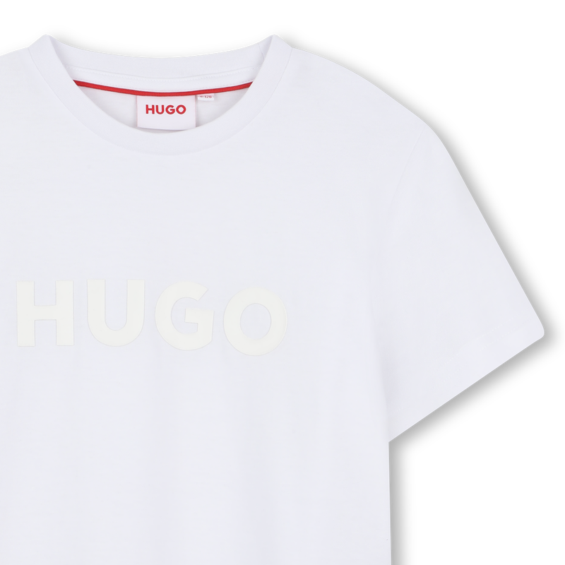 Katoenen T-shirt, korte mouwen HUGO 
                        BOY