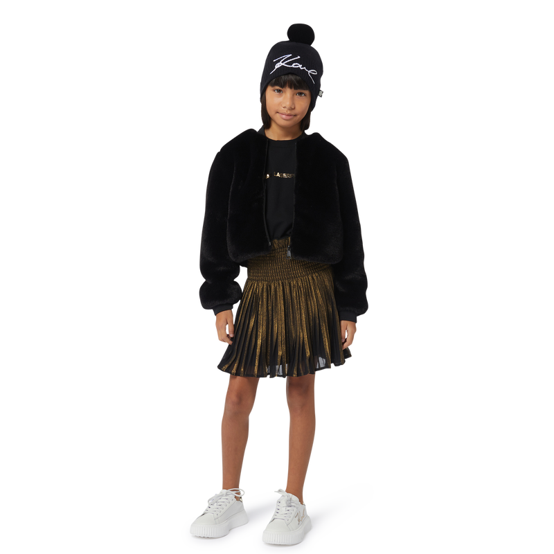 Jurk uit meerdere stoffen KARL LAGERFELD KIDS 
                        GIRL