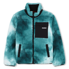Vest van pluche stof HUGO 
                    BOY