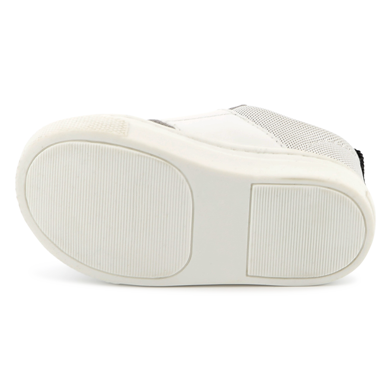 Leren sneakers met klittenband BOSS 
                        BOY