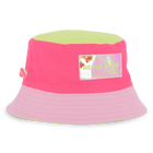 Bucket hat met badge BILLIEBLUSH 
                    GIRL