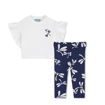 SET T-SHIRT EN LEGGING KENZO KIDS GIRL