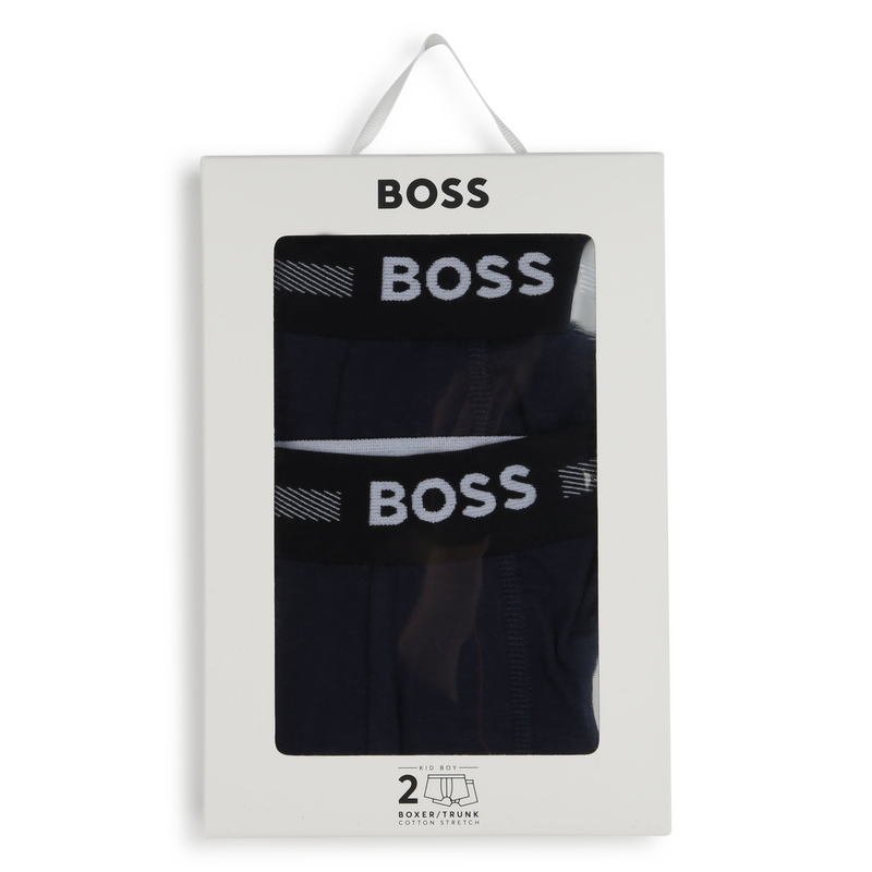 Set van 2 katoenen boxershorts BOSS 
                        BOY