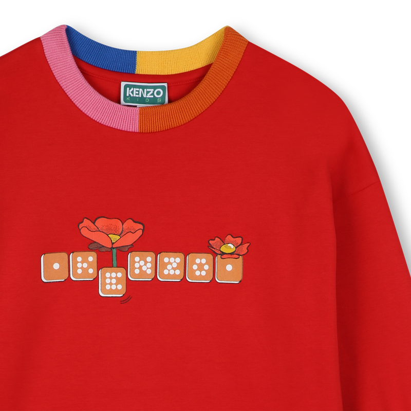 Langarm jurk KENZO KIDS 
                        GIRL