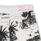 Fleece korte broek KARL LAGERFELD KIDS 
                    GIRL
