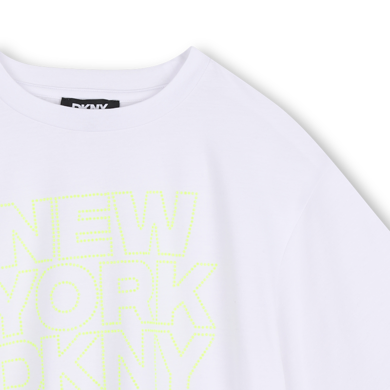 T-shirt met korte mouwen DKNY 
                        GIRL