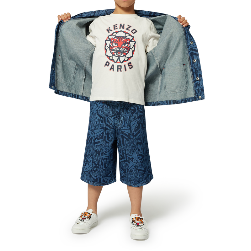 Bermuda van spijkerstof KENZO KIDS 
                        JONGEN