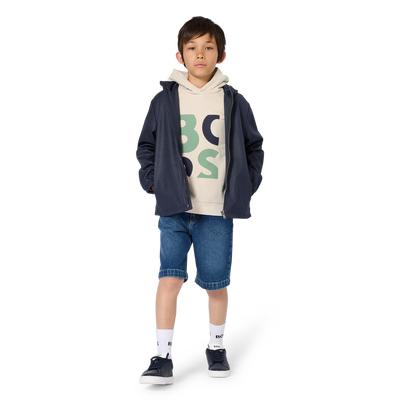 WINDJACK MET CAPUCHON BOSS BOY