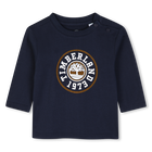 T-shirt met lange mouwen, MARINE, hi-res