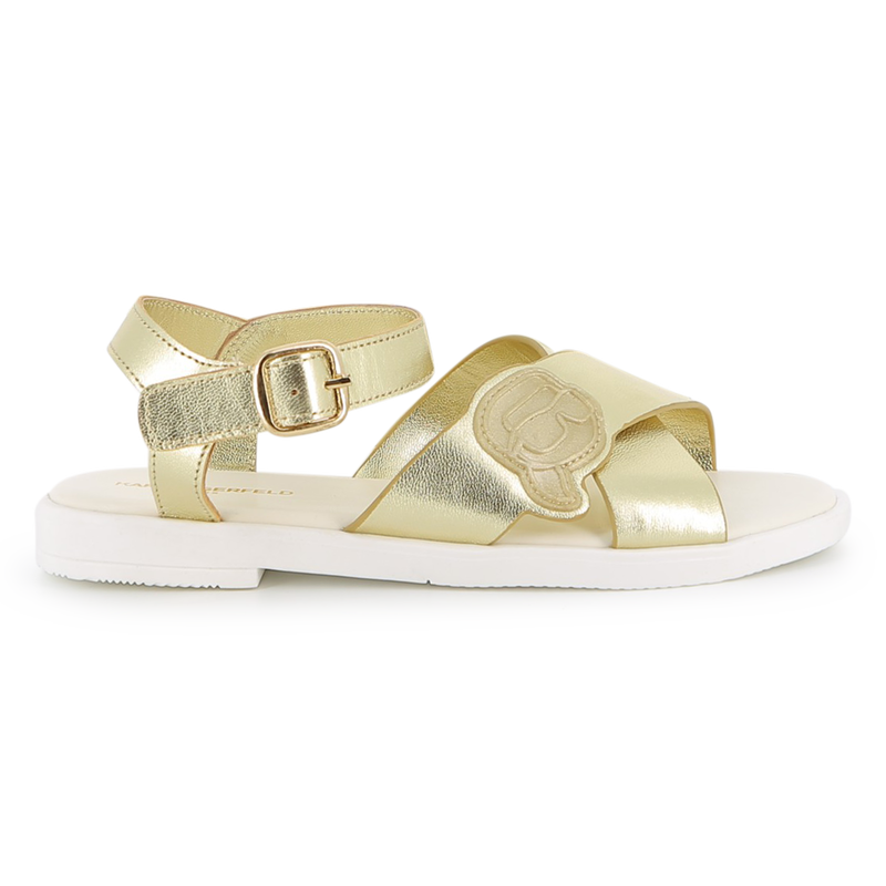 SANDALEN VAN RUNDLEER KARL LAGERFELD KIDS 
                        GIRL