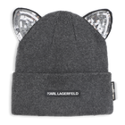 Fancy oor gebreide muts KARL LAGERFELD KIDS 
                    GIRL