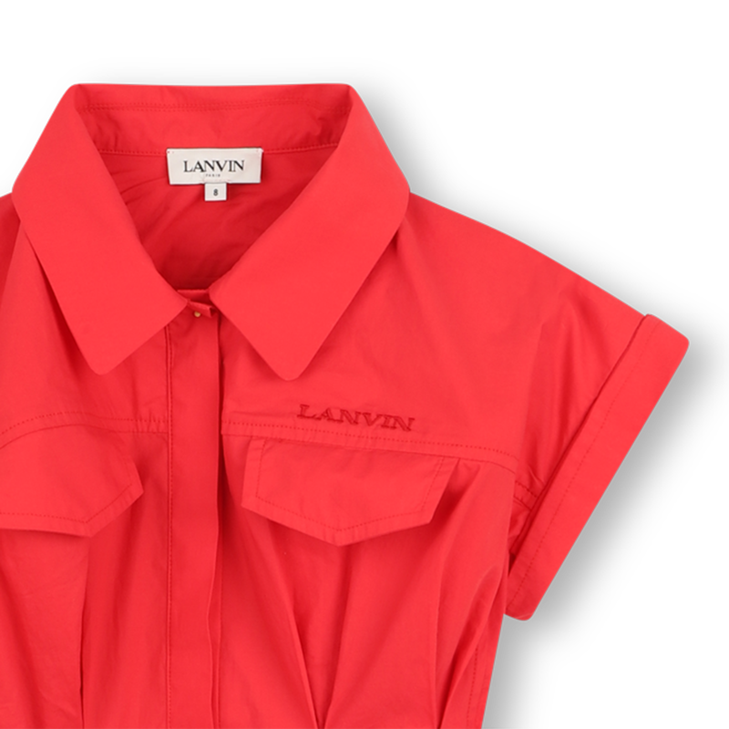 OVERHEMD JURK LANVIN 
                        GIRL