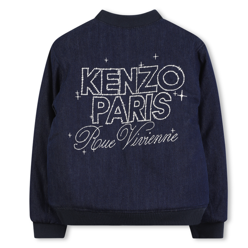 Omkeerbare jas met ritssluiting KENZO KIDS 
                        UNISEX