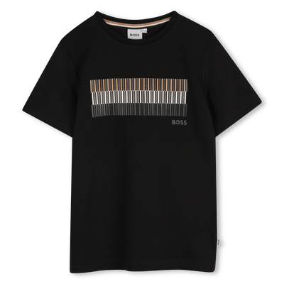 Katoenen T-shirt korte mouwen BOSS BOY