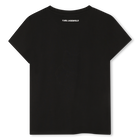T-shirt met korte mouwen KARL LAGERFELD KIDS 
                    GIRL