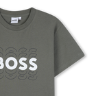 T-shirt met korte mouwen BOSS 
                    BOY