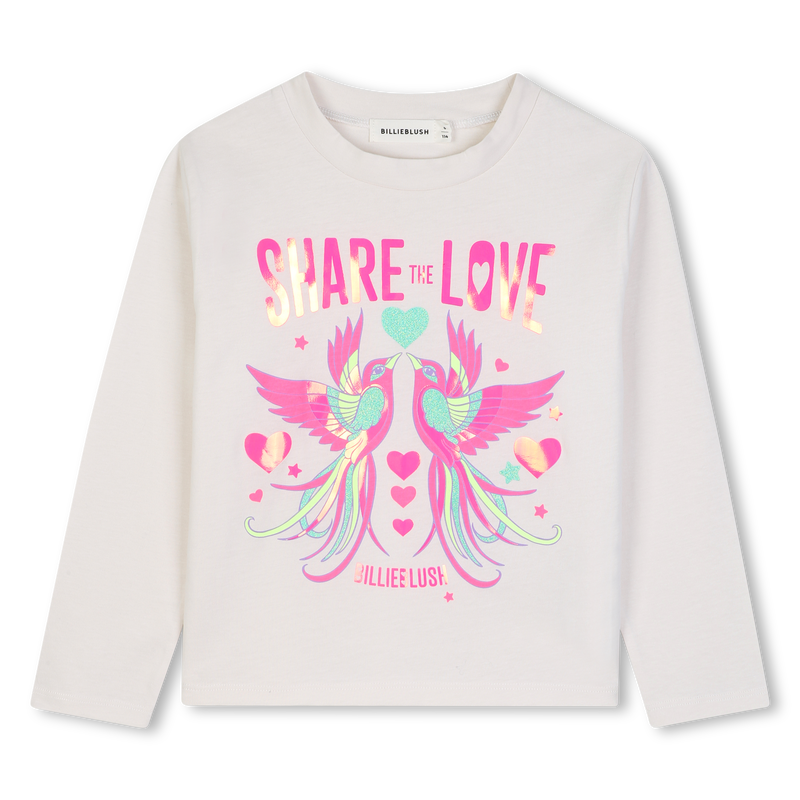 T-shirt met lange mouwen BILLIEBLUSH 
                        MEISJE